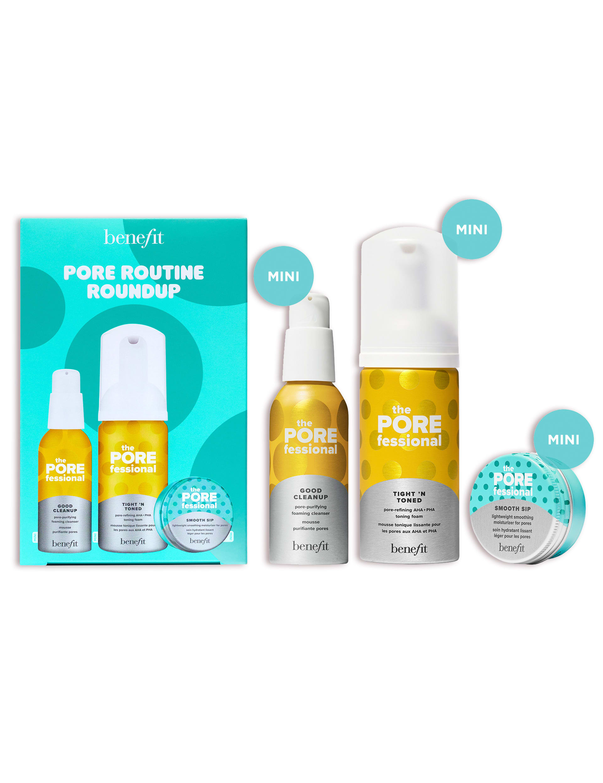 the porefessional skincare gift set 128 ml, imported from the UK