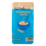 Porridge oats 1000g high in fibre - British product