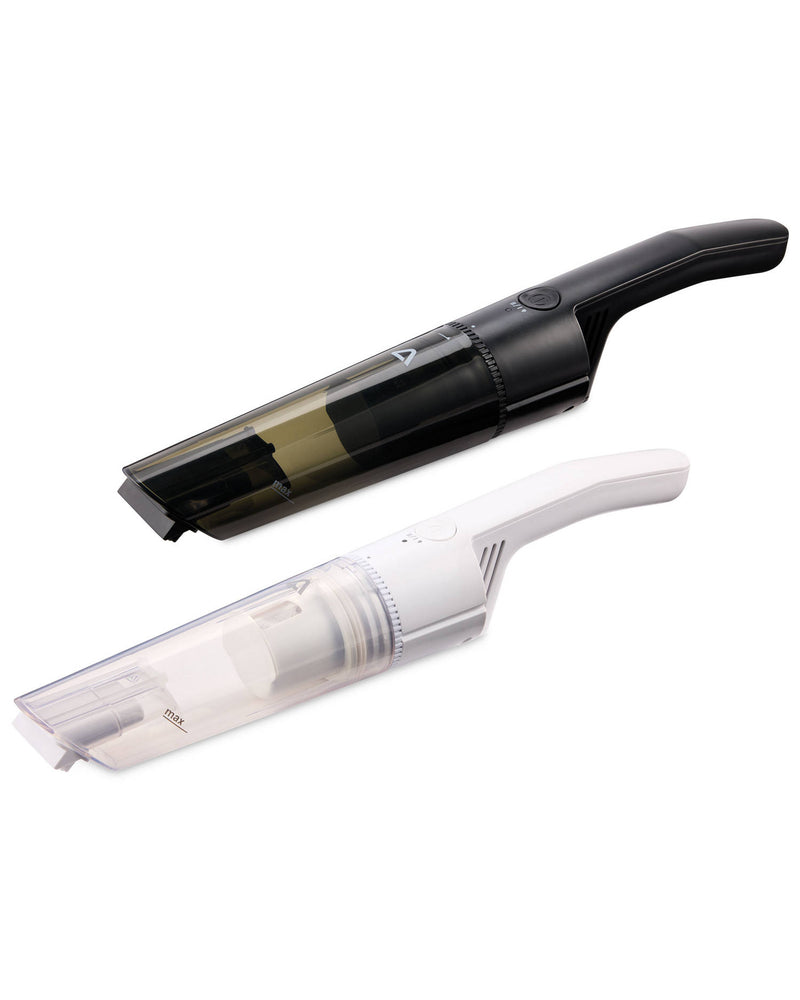 Portable cordless vacuum cleaner with two suction levels (British brand)
