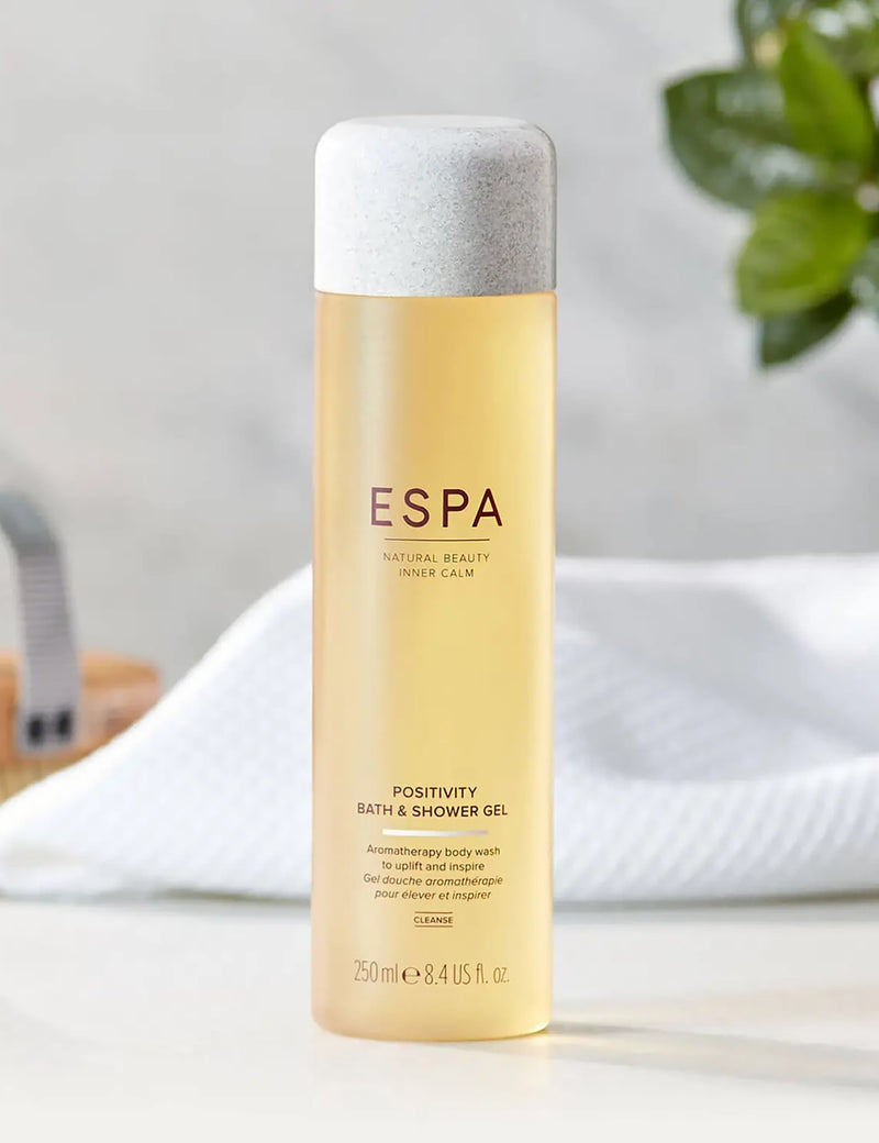 ESPA Positivity bath and shower gel 250ml, UK version
