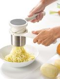 Joseph Joseph stainless steel potato ricer, UK version