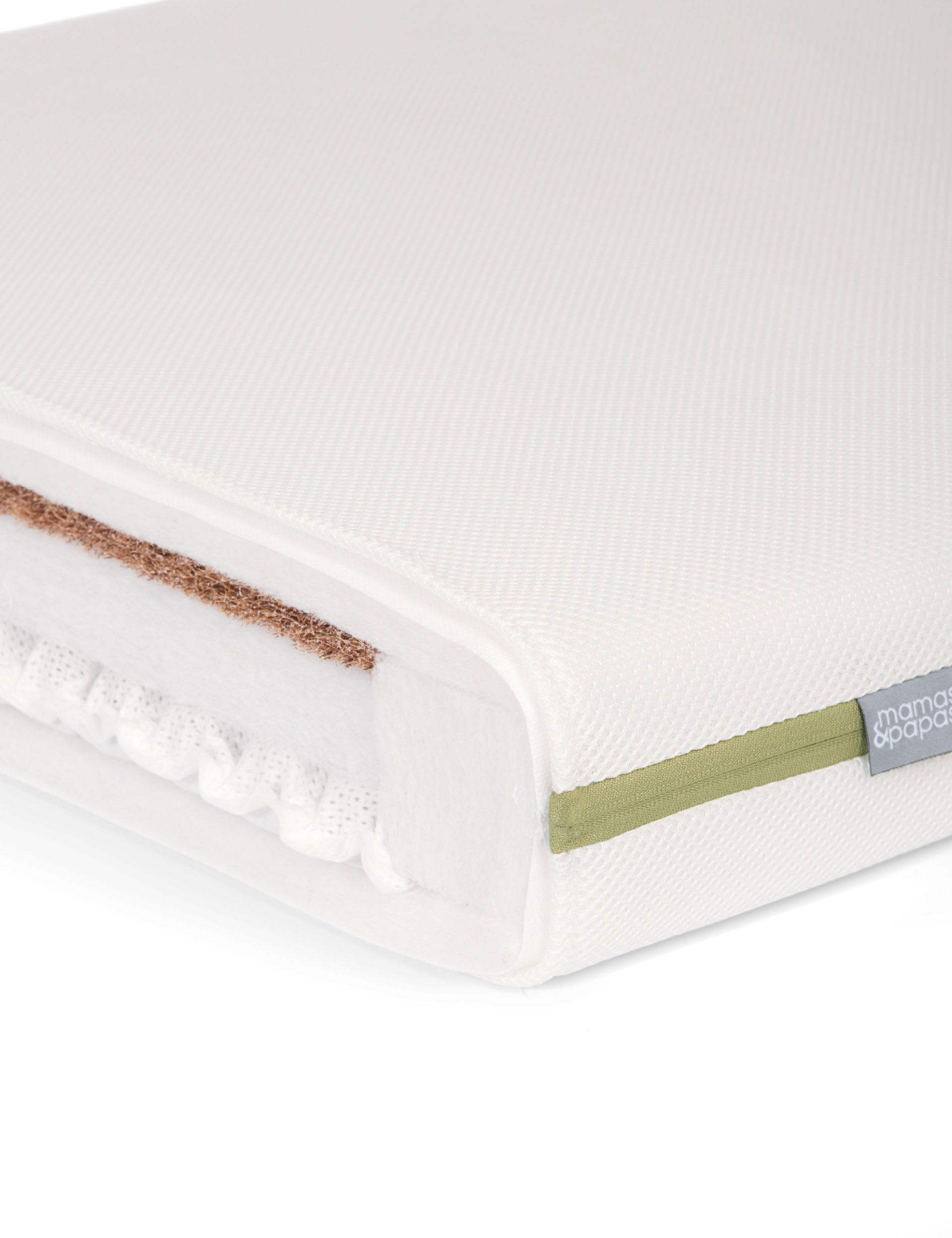 Mamas & Papas Premium Dual Core+ Cot Mattress 60x60 cm, imported from the UK