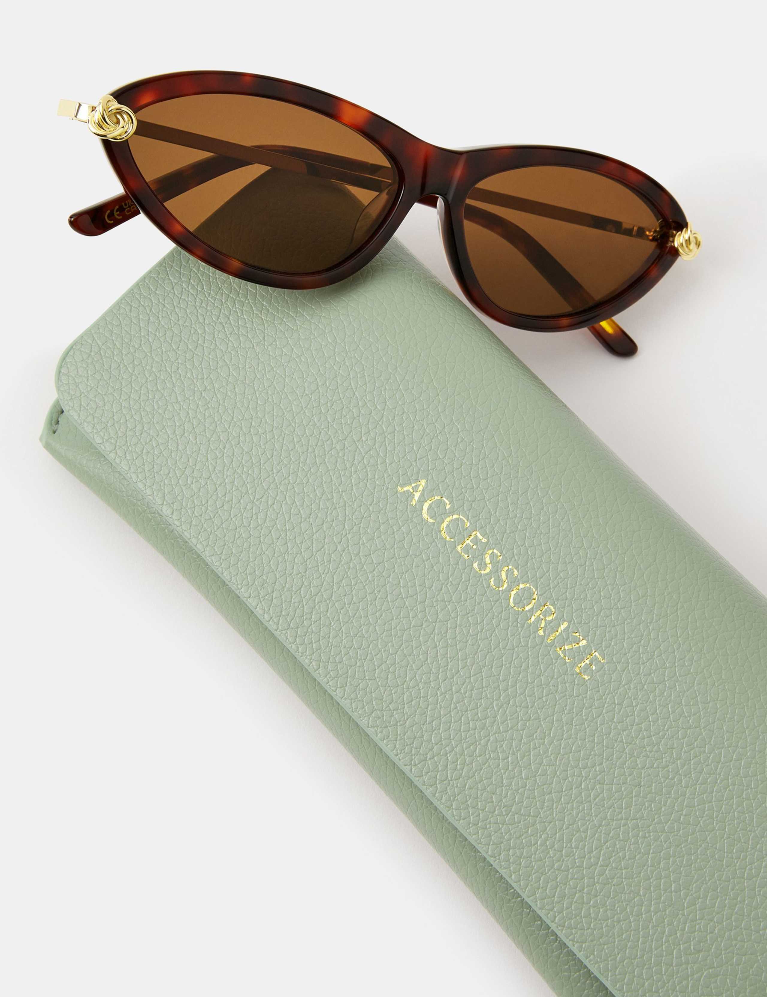 Accessorize cat eye knot sunglasses (British brand)