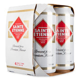 Premium Lager Beer 4 pack, imported from the UK