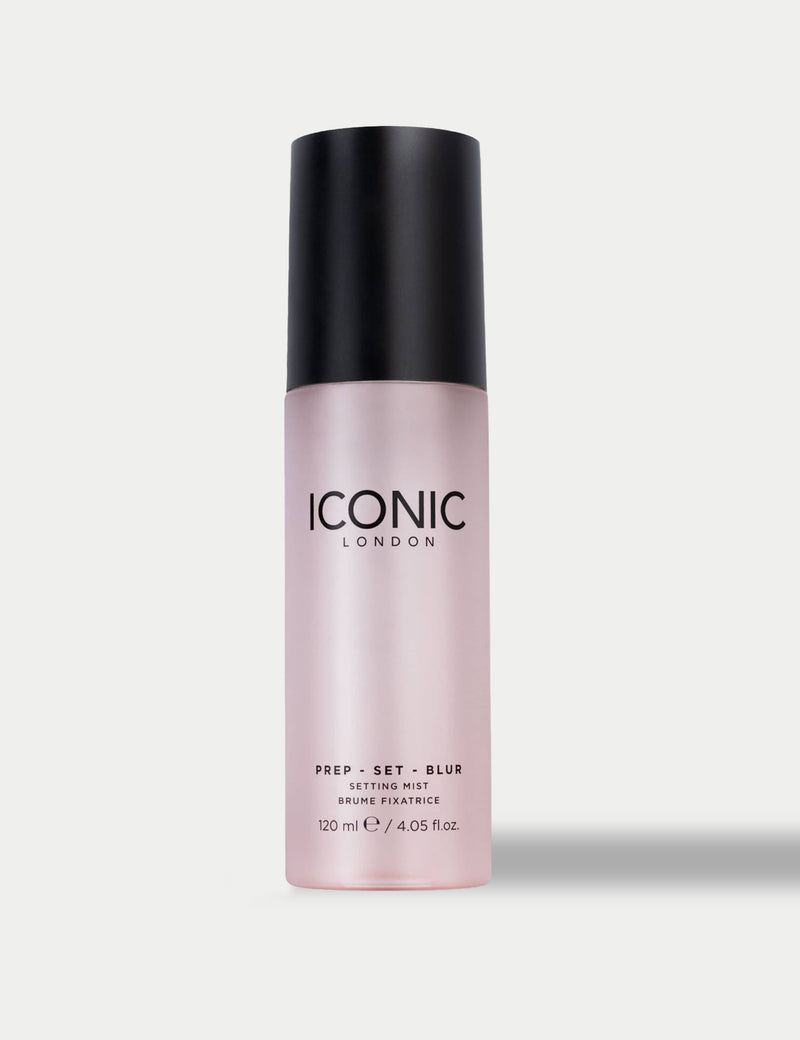 ICONIC London Prep Set Blur setting spray 120ml, imported from the UK