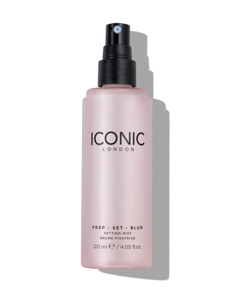 ICONIC London Prep Set Blur setting spray 120ml, imported from the UK