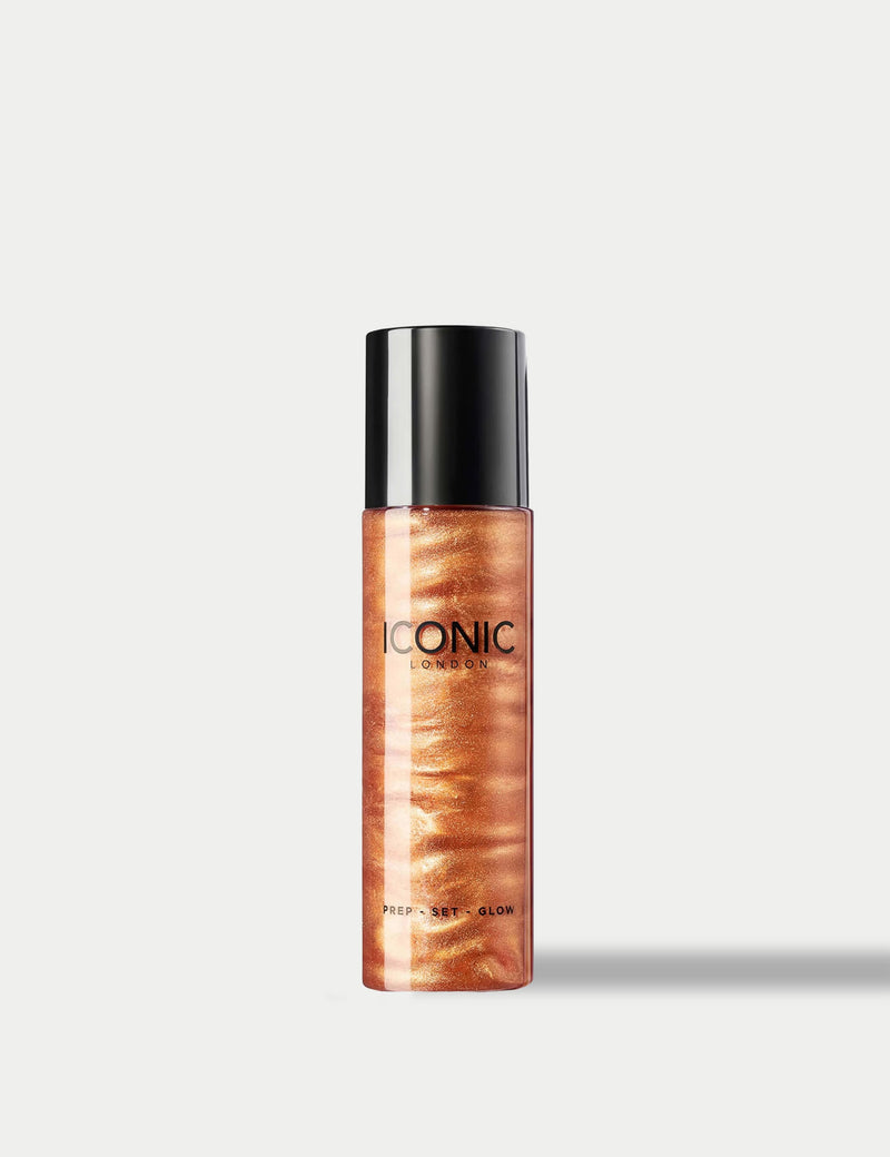 ICONIC London Prep-Set-Glow illuminating setting spray 120ml, imported from the UK