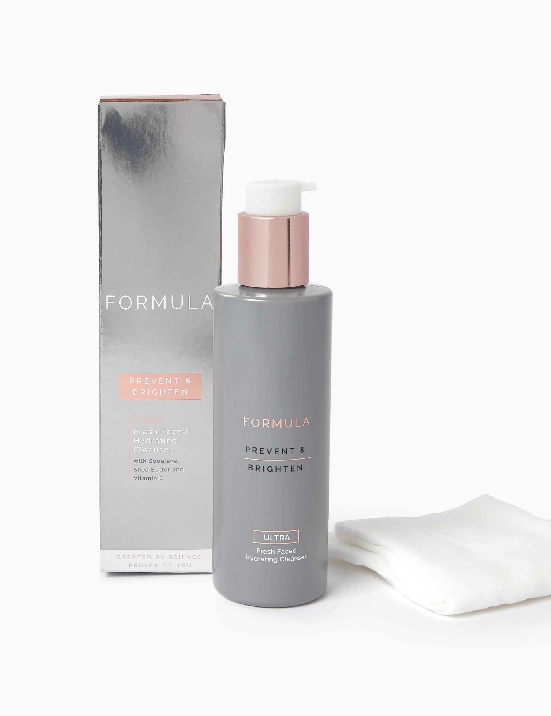 Formula Prevent & Brighten Hydrating Cleanser 190ml, imported from the UK