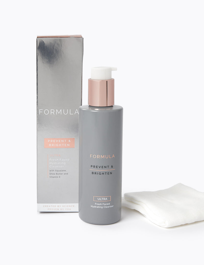 Formula Prevent & Brighten Hydrating Cleanser 190ml, imported from the UK