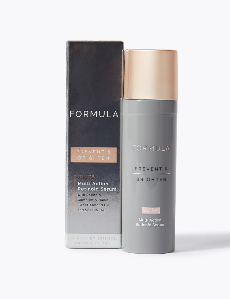Formula Prevent & Brighten Retinoid Serum 30ml, imported from the UK