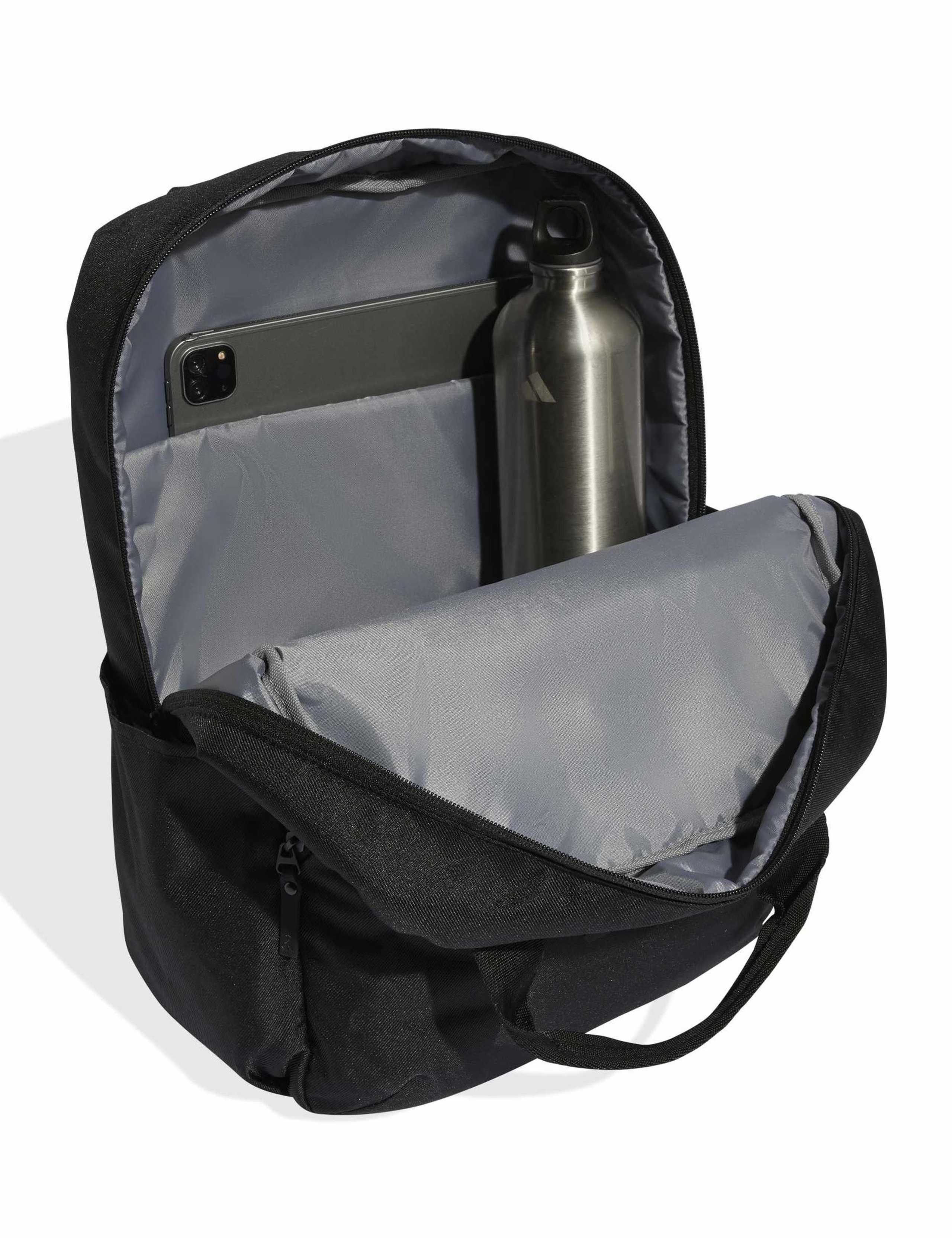 Adidas Prime zip around top handle backpack, polyester - British product