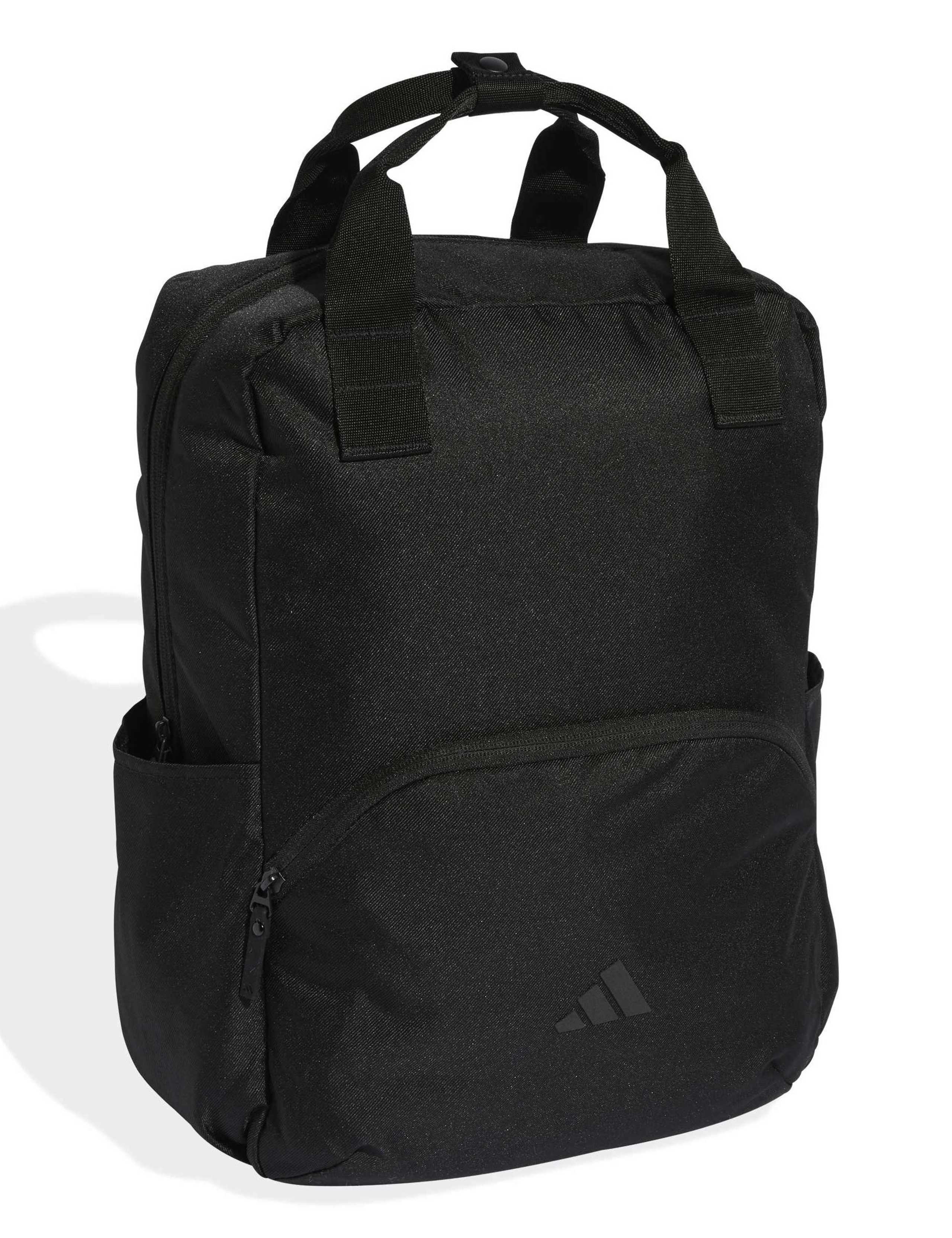 Adidas Prime zip around top handle backpack, polyester - British product