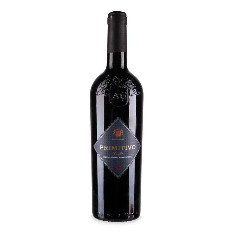 Primitivo Puglia IGT red wine, UK version
