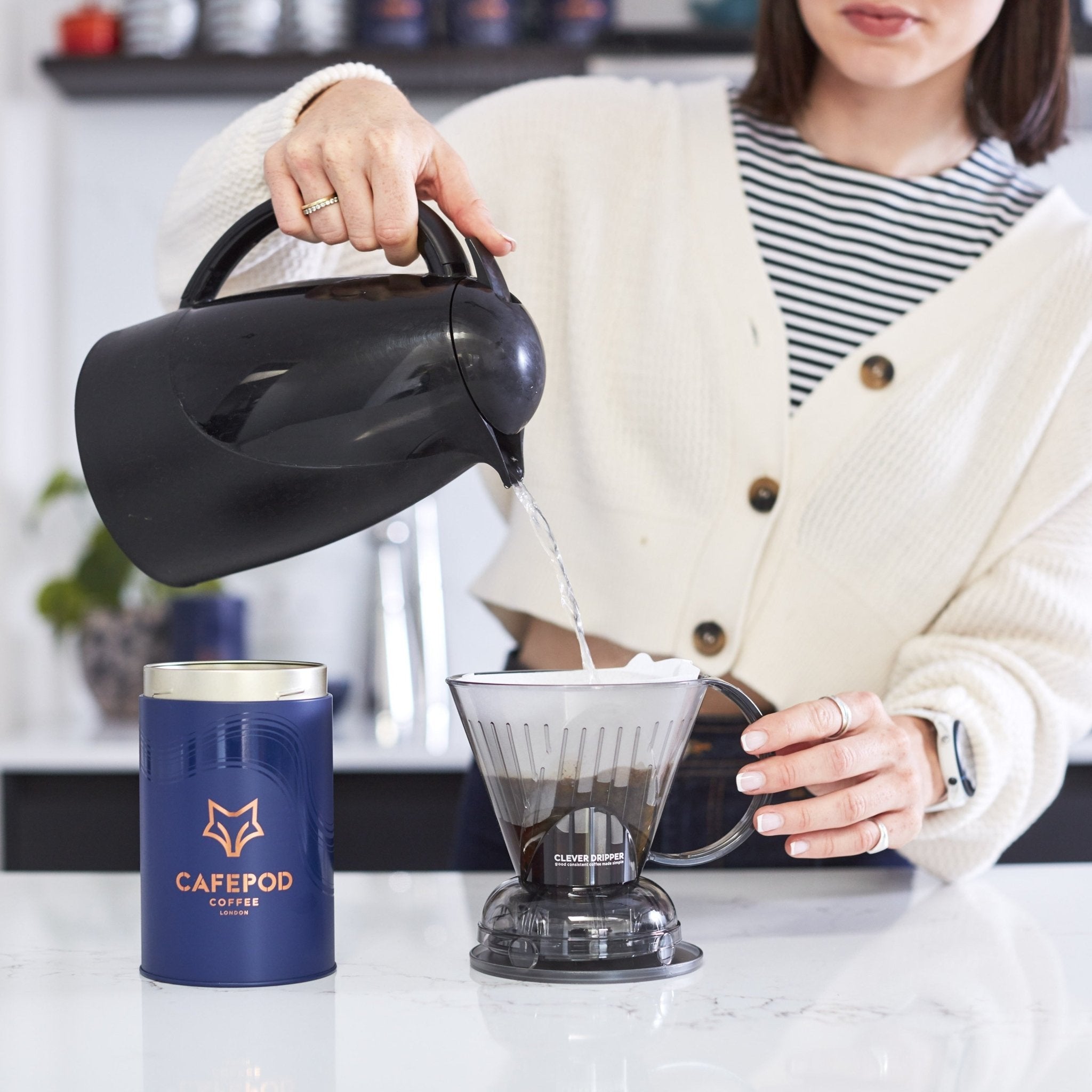 Clever Dripper coffee brewer 330ml capacity - British product