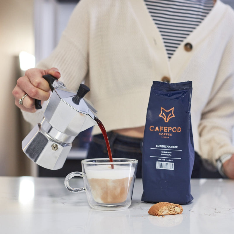 Supercharger coffee beans 200g (British brand)