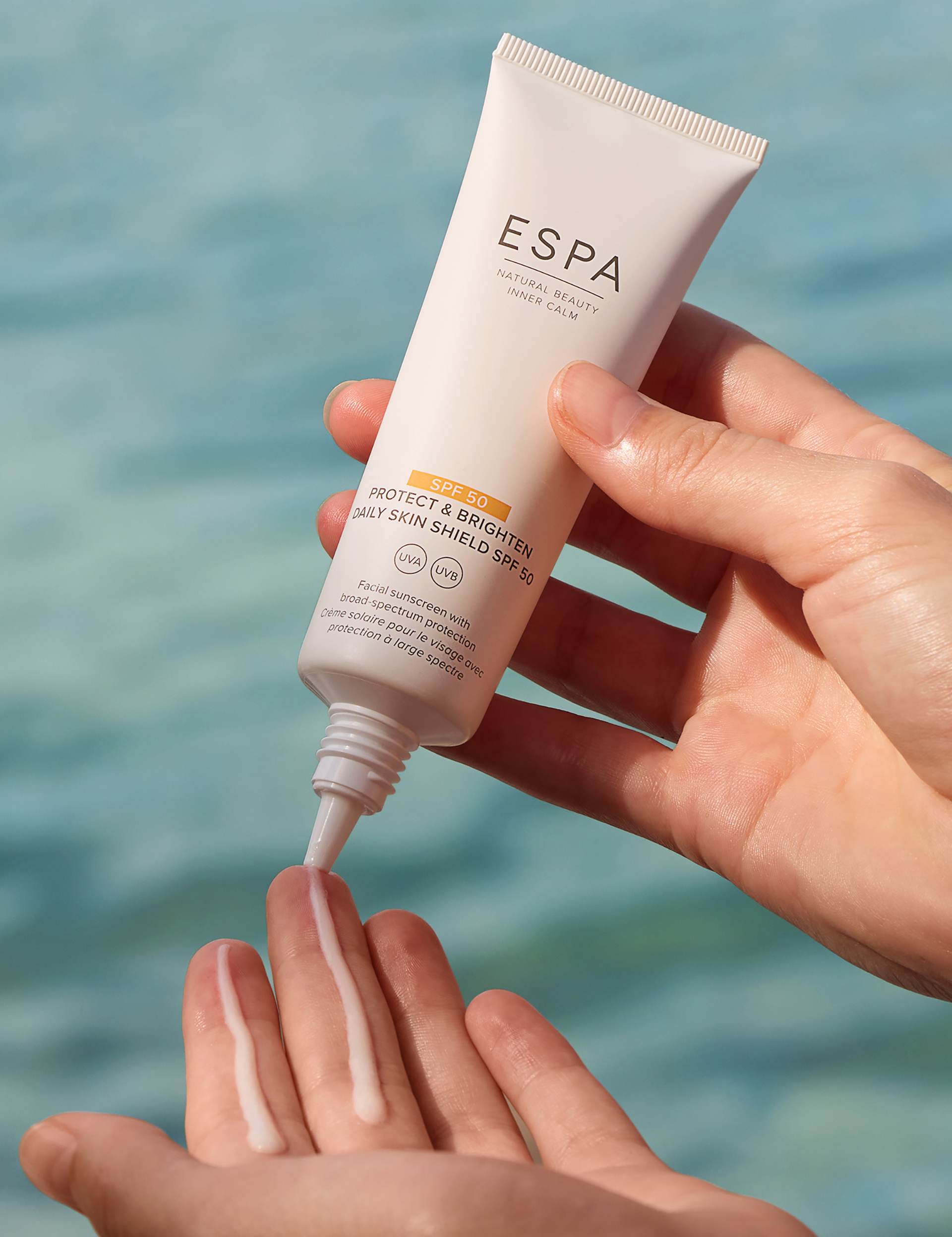 ESPA Protect & Brighten SPF 50 50ml, imported from the UK