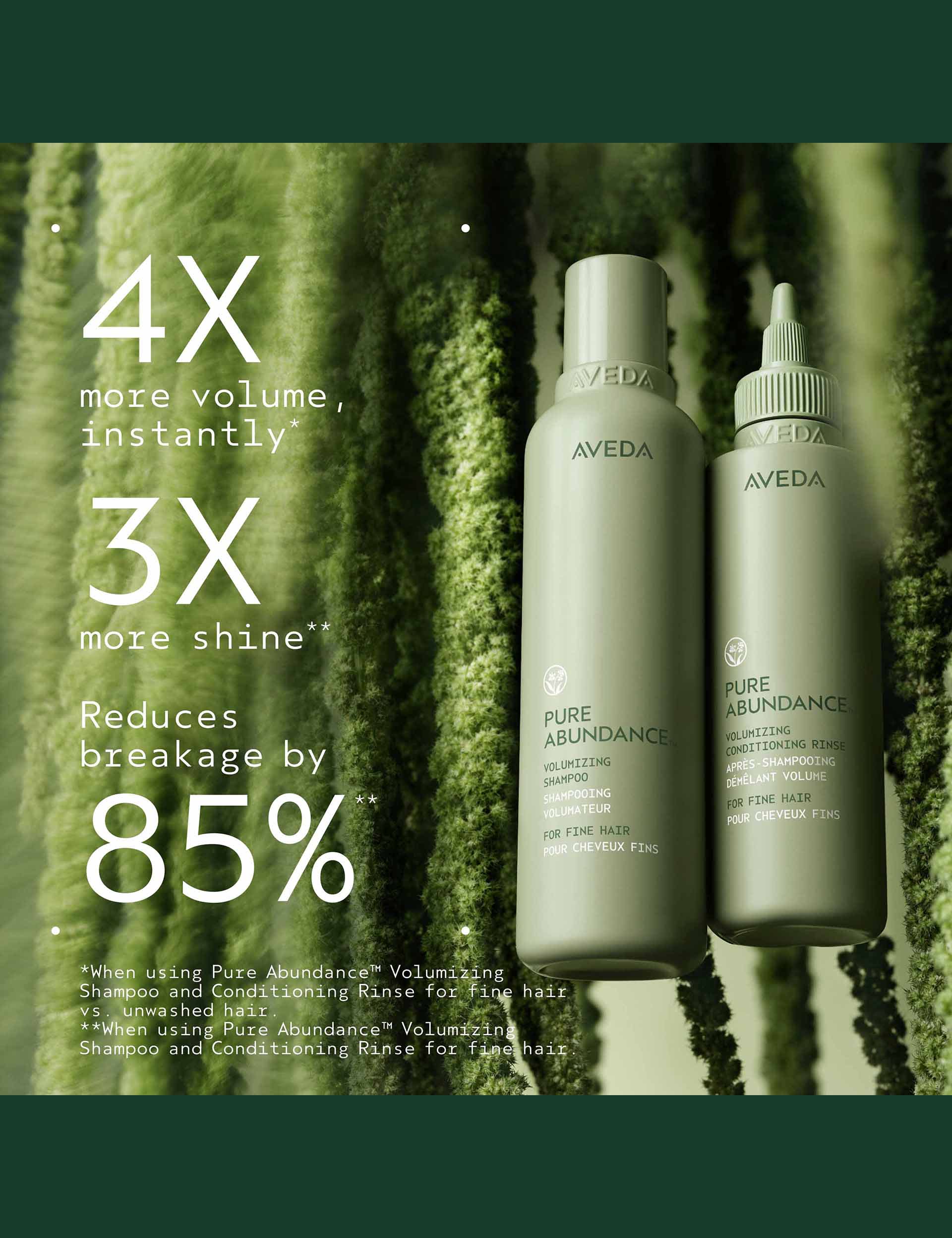 Aveda Pure Abundance volumizing conditioning rinse 150ml, UK version