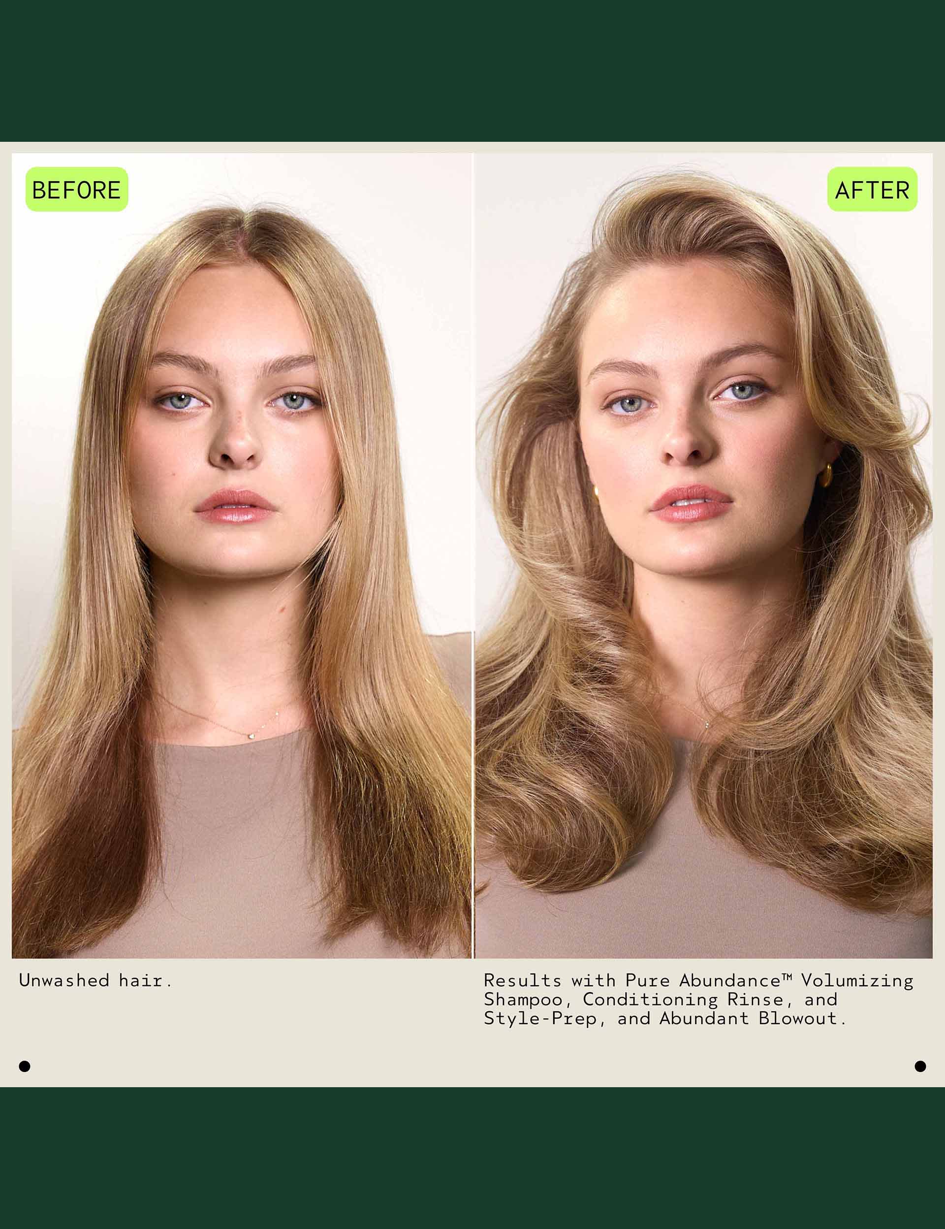 Pure Abundance volumizing shampoo 200ml - British product