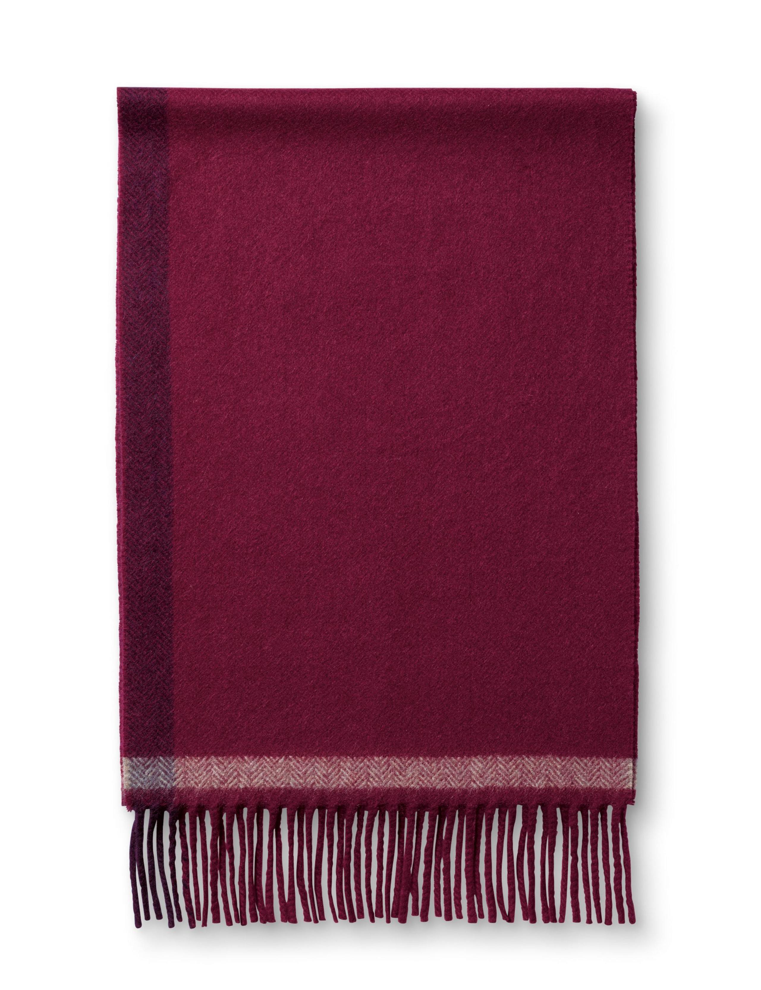 Charles Tyrwhitt pure cashmere herringbone scarf - British product