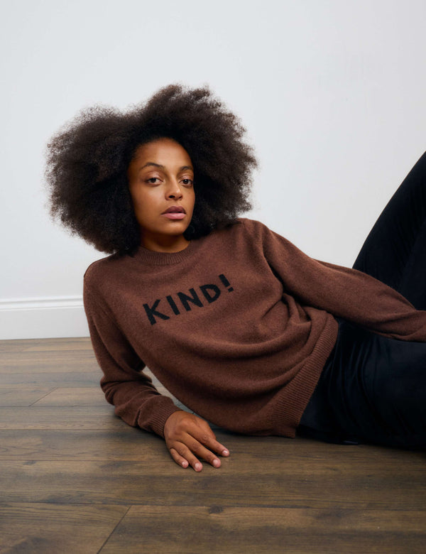 Pure Cashmere 'Kind' Jumper