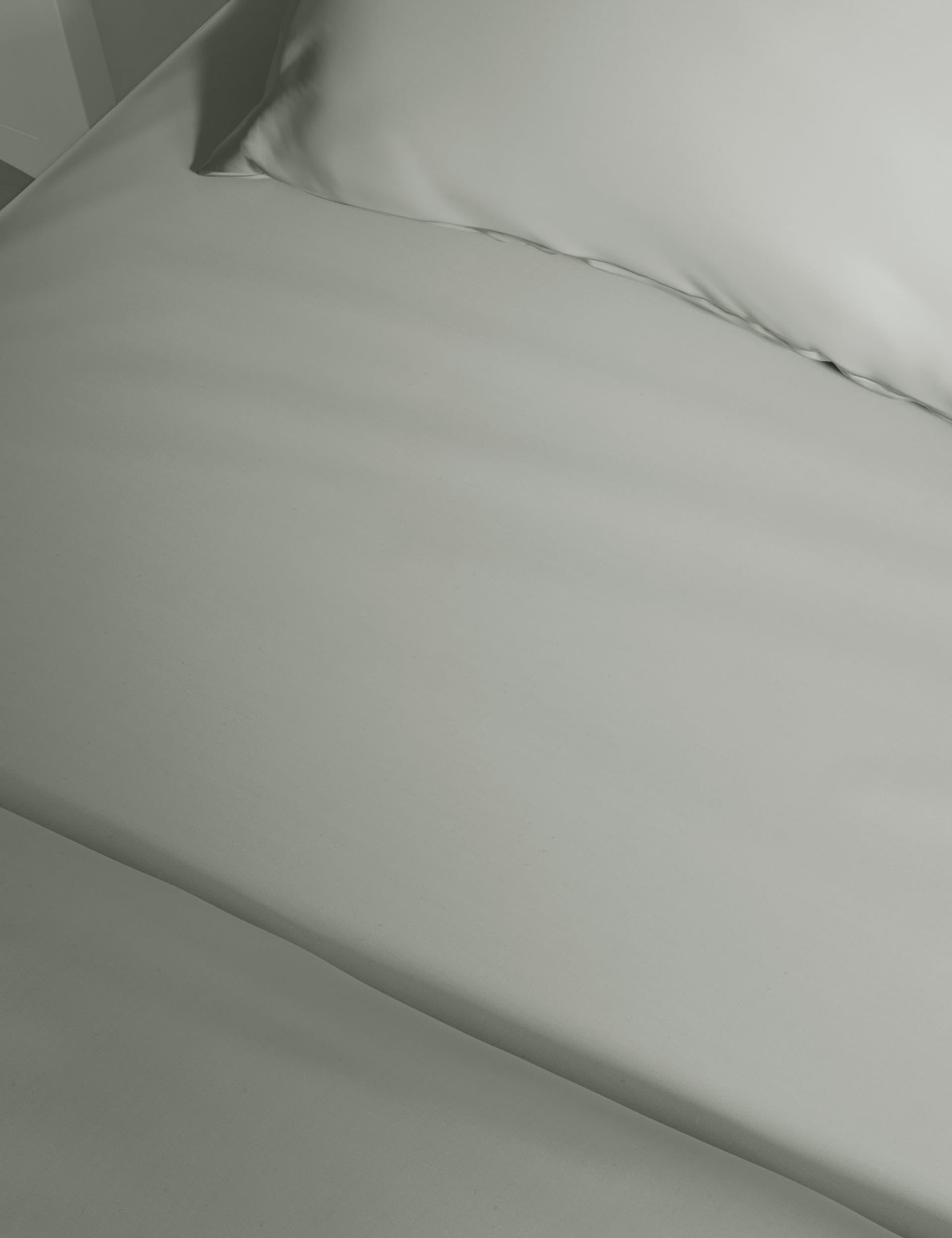 Pure cotton deep fitted sheet, imported from the UK