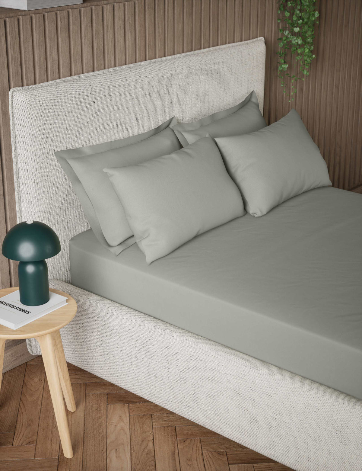Pure Cotton Extra Deep Fitted Sheet, imported from the UK