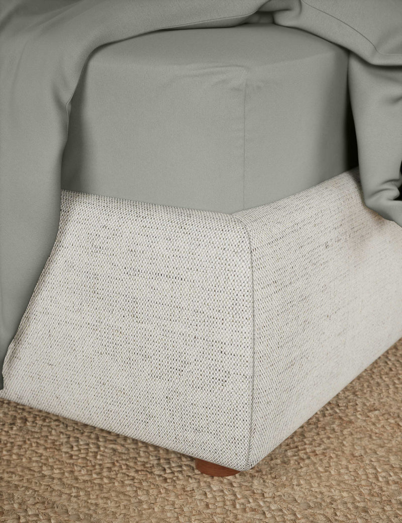 Pure Cotton Extra Deep Fitted Sheet, imported from the UK