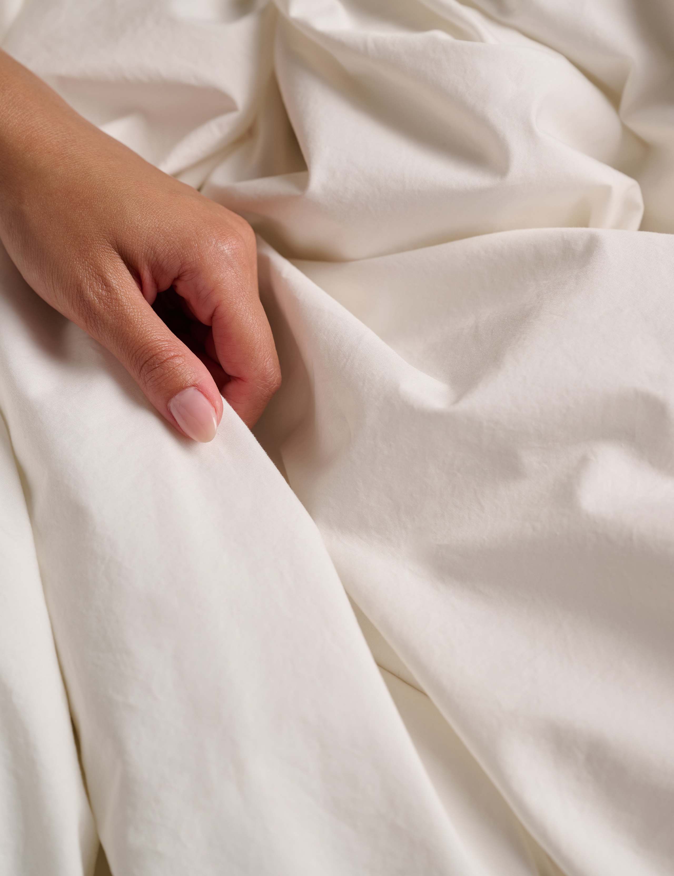 Bedfolk washed deep fitted sheet (British brand)