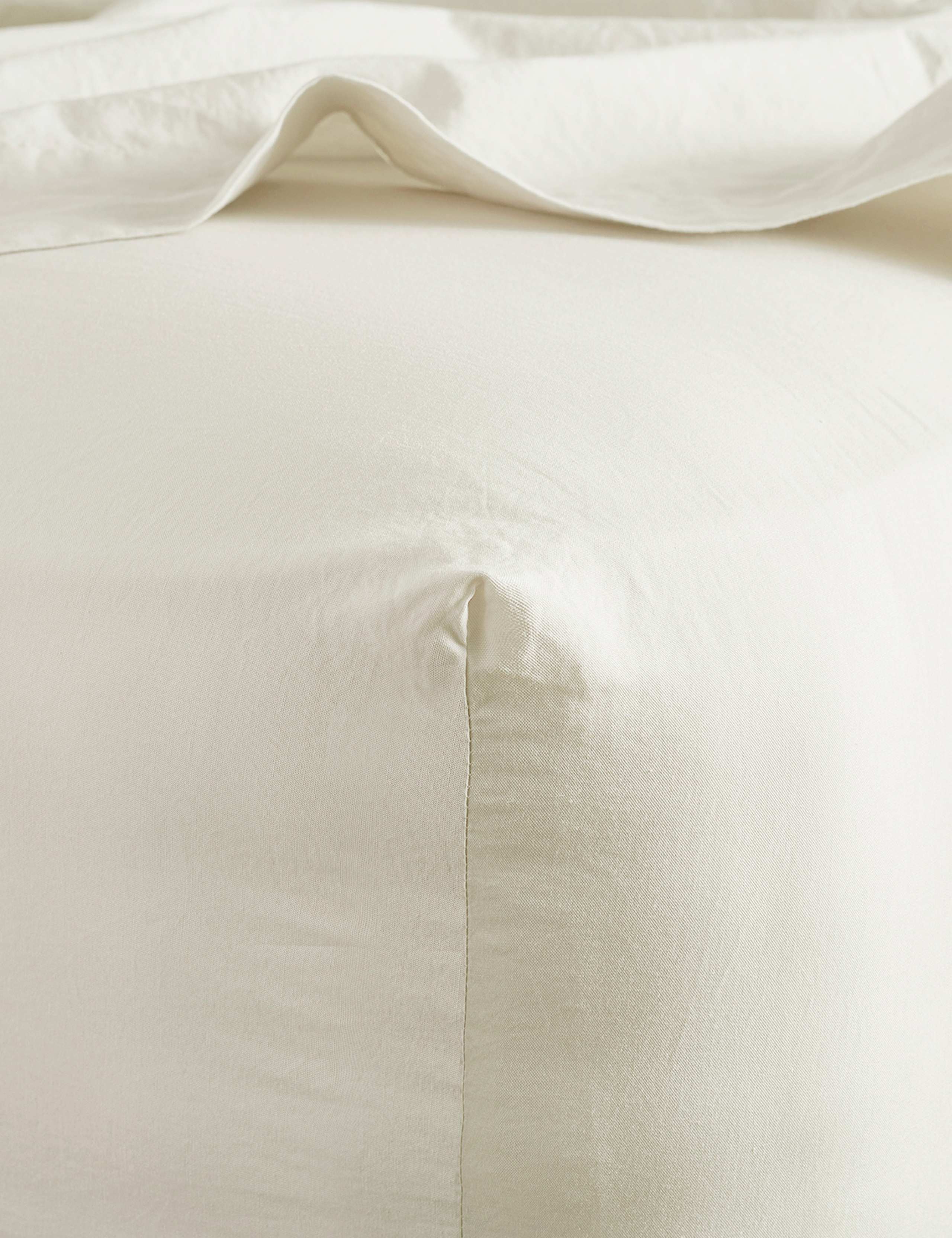 Bedfolk washed deep fitted sheet (British brand)