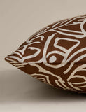 Abstract swirl cushion cover 50x50cm, UK version