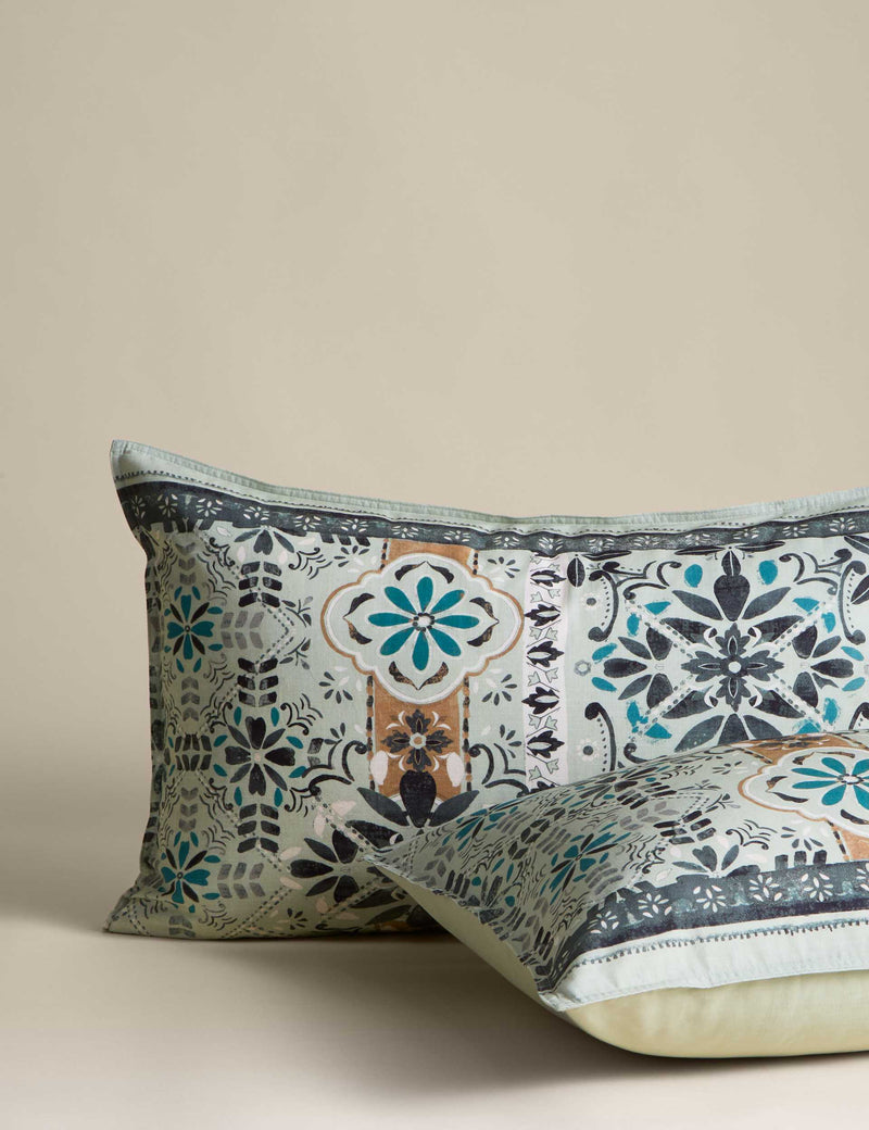 M&S x Fired Earth Acapulco Salazar bedding set, imported from the UK