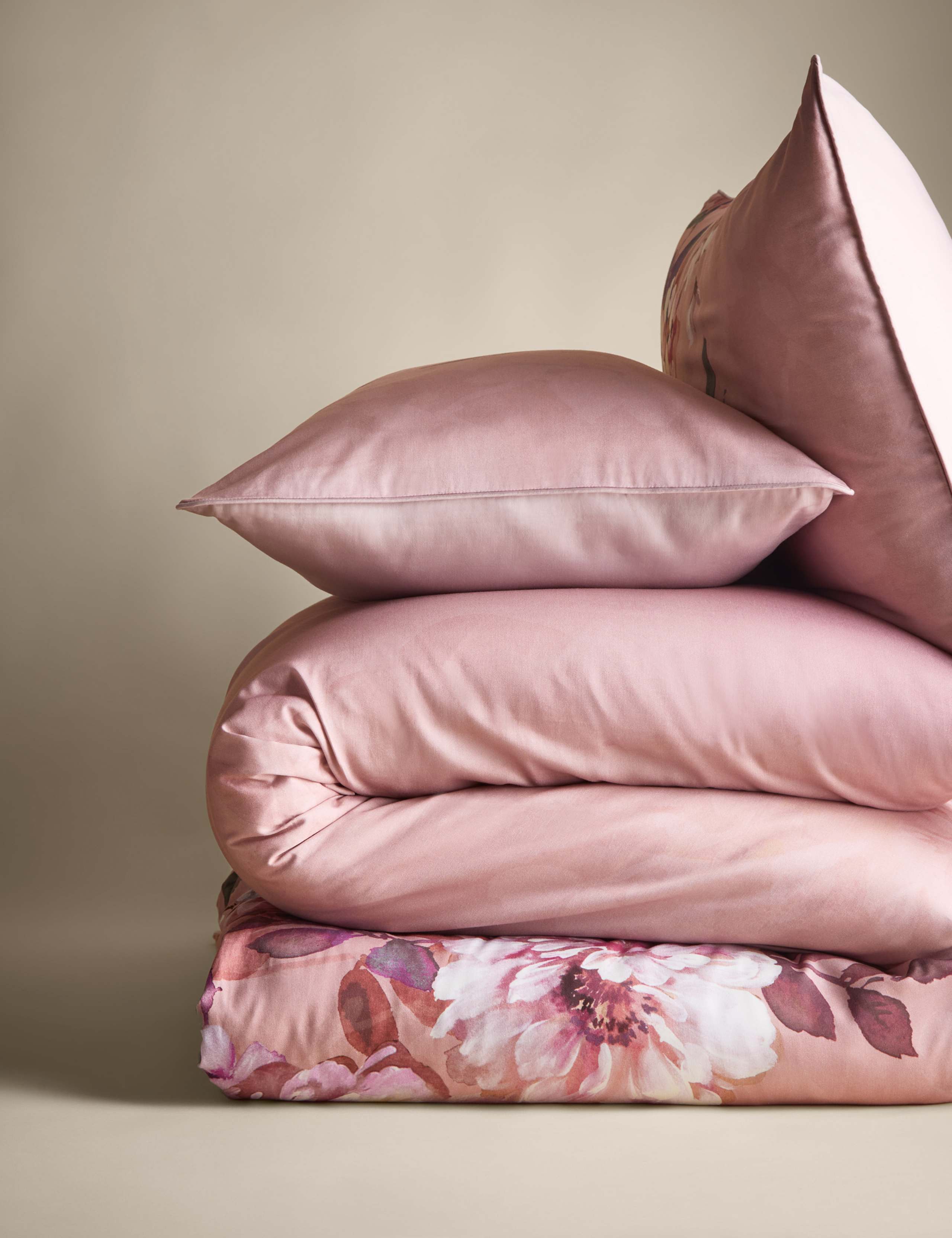 Pure Cotton Adelie Floral Bedding Set, imported from the UK