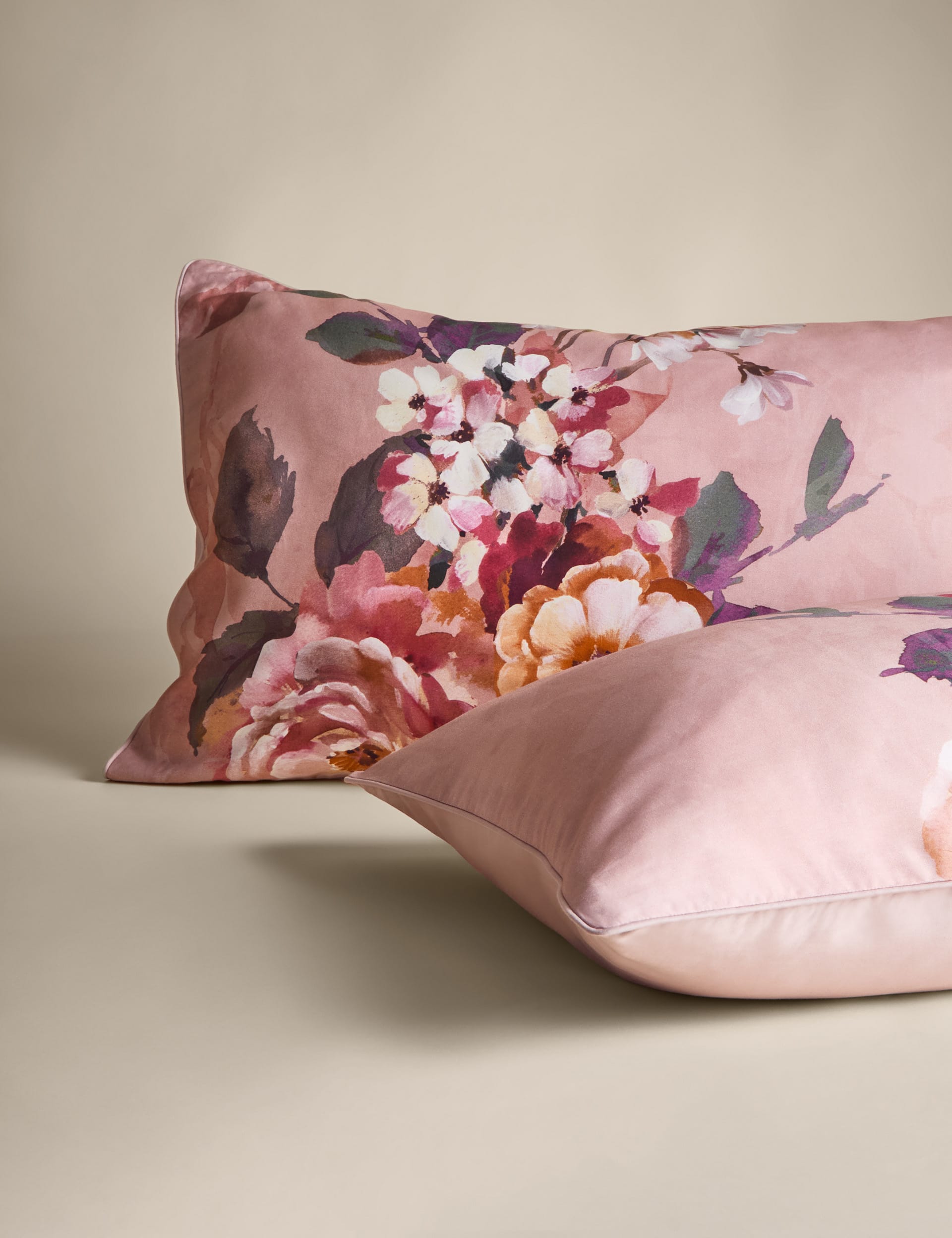 Pure Cotton Adelie Floral Bedding Set, imported from the UK