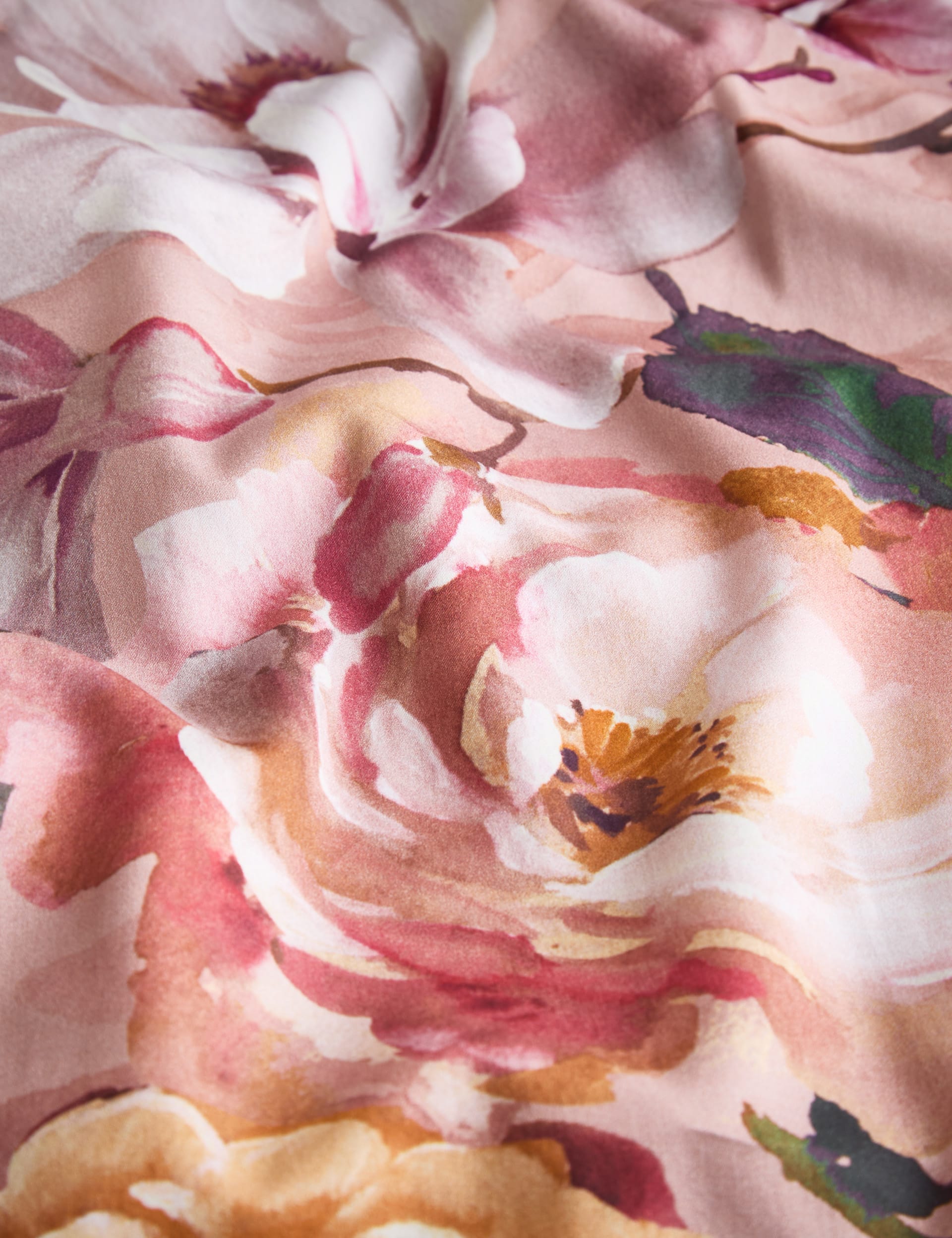 Pure Cotton Adelie Floral Bedding Set, imported from the UK