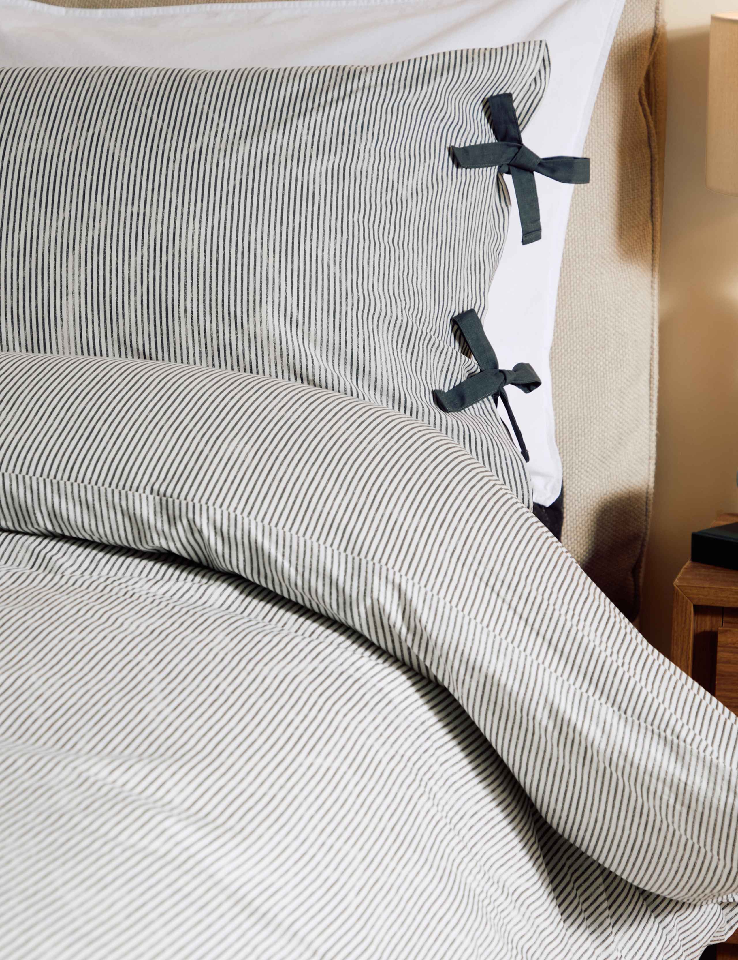 MADE Ansel stripe bedding set, imported from the UK