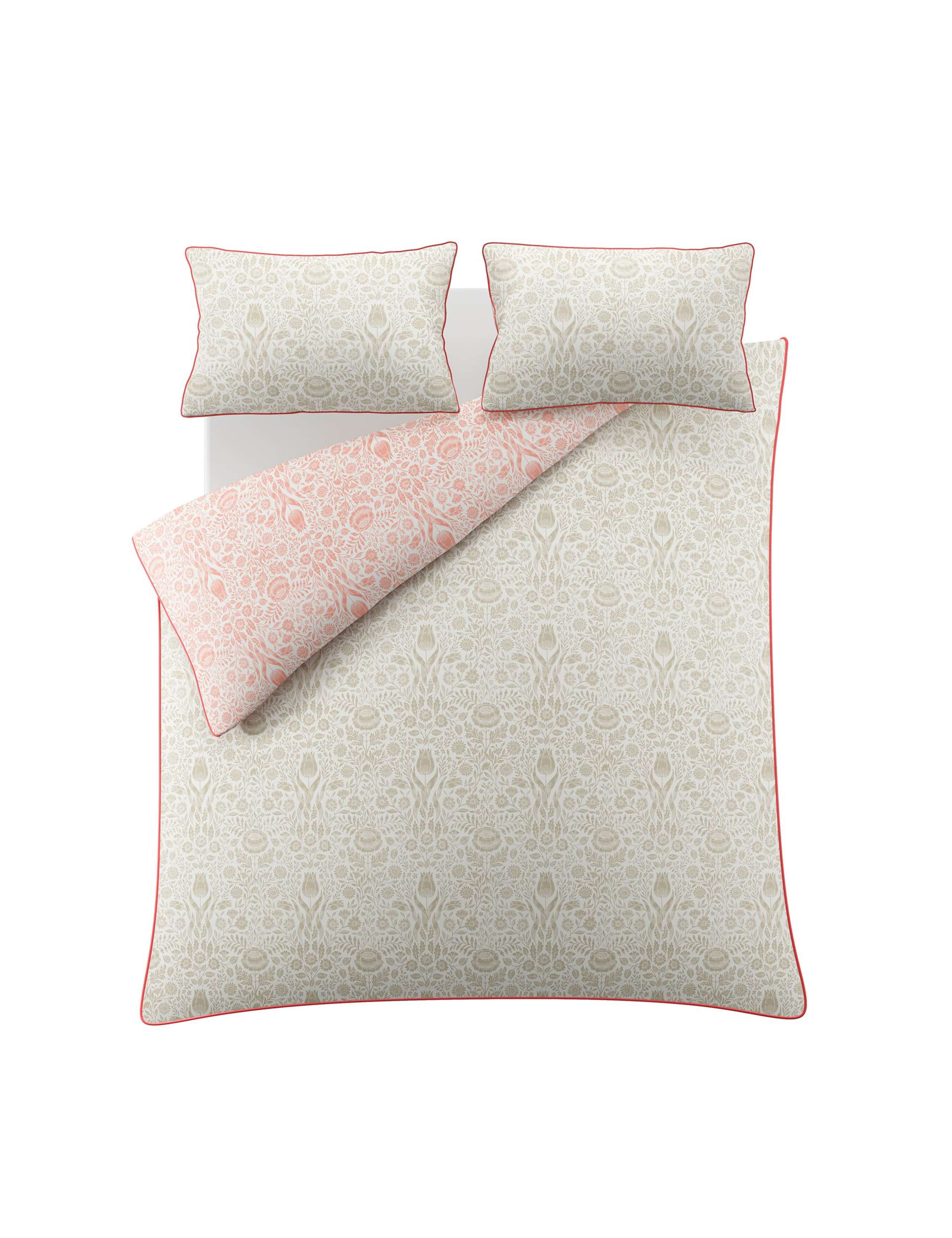 Laura Ashley pure cotton Ashstead Damask bedding set, UK version