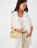 Accessorize pure cotton beaded grab bag (British brand)