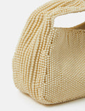 Accessorize pure cotton beaded grab bag (British brand)