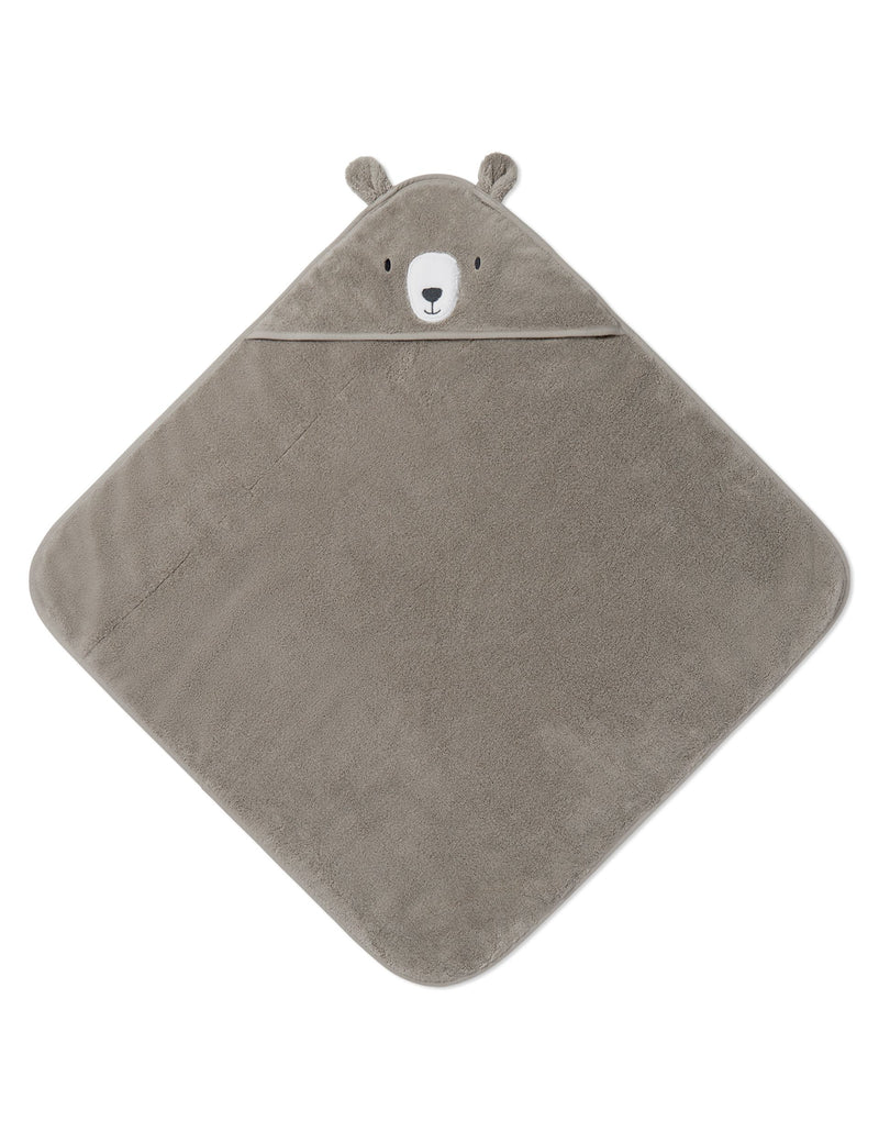 MORI pure cotton bear hooded baby towel, UK version
