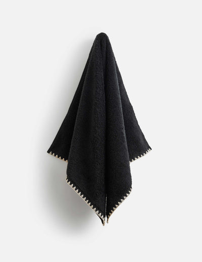M&S Pure Cotton Blanket Stitch Bath Towel- Buy online at McGrocer