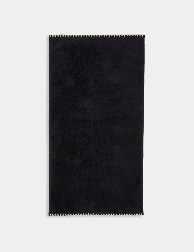 Pure Cotton Blanket Stitch Towel, imported from the UK