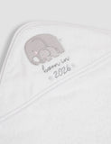 JoJo Maman Bébé baby hooded towel set, imported from the UK