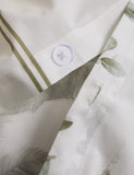 Pure cotton botanical reversible bedding set, UK version