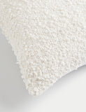 Boucle bolster cushion pure cotton 55cm, UK version