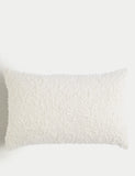 Boucle bolster cushion pure cotton 55cm, UK version