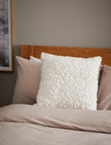 Cotton boucle cushion 45cm square (British brand)