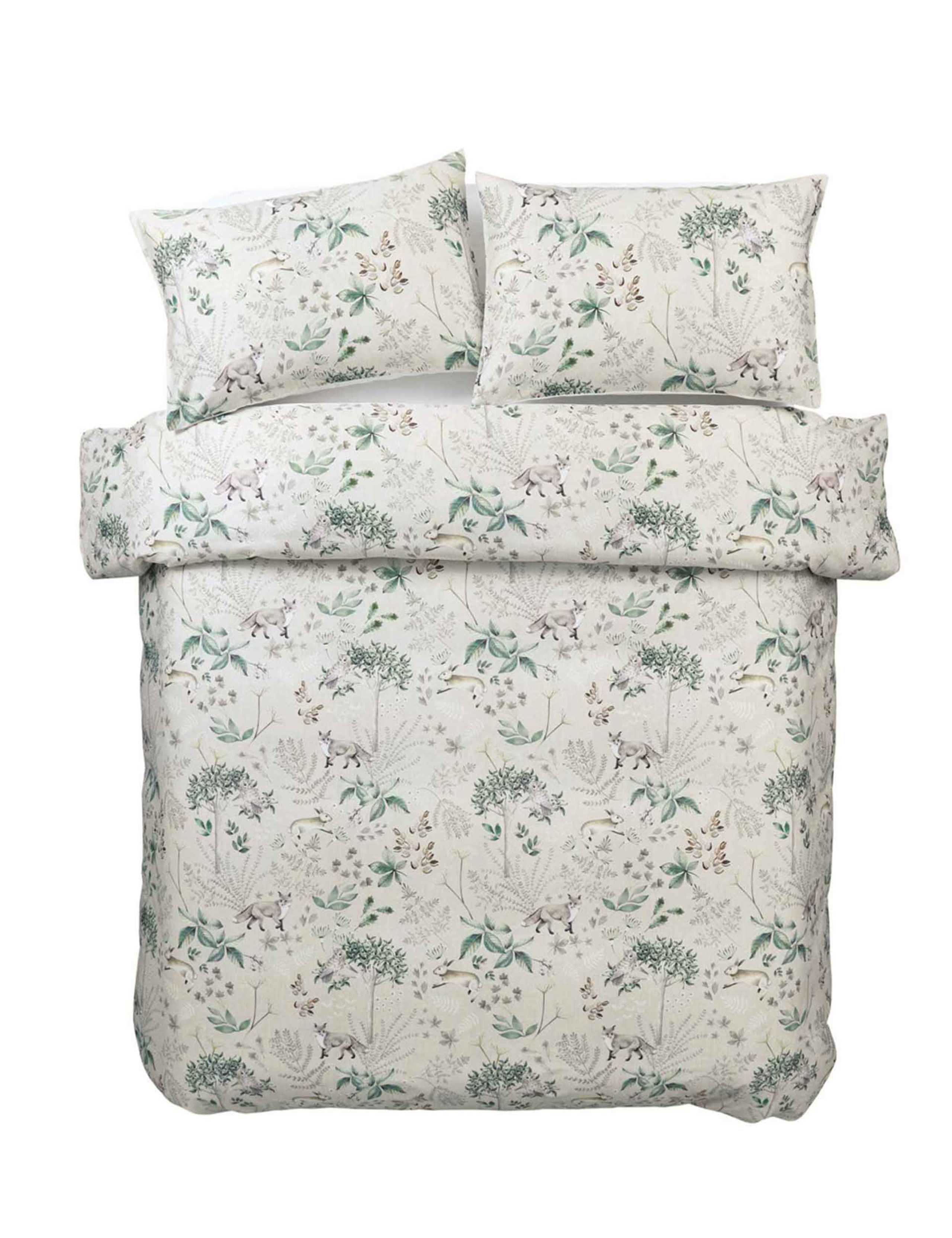 MM Linen pure cotton Briar Natural bedding set, UK version