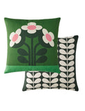 Orla Kiely cushion Buttercup print 45cm, imported from the UK