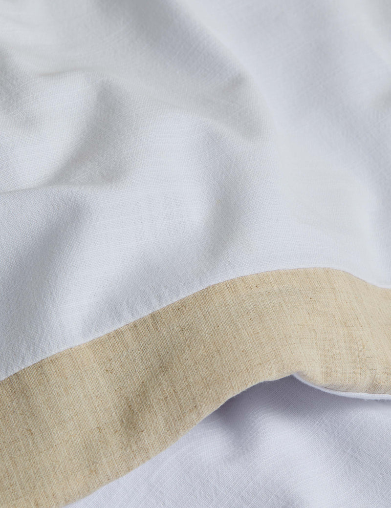 Pure cotton button panel bedding set - British product