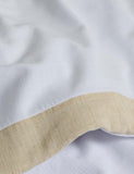 Pure cotton button panel bedding set - British product
